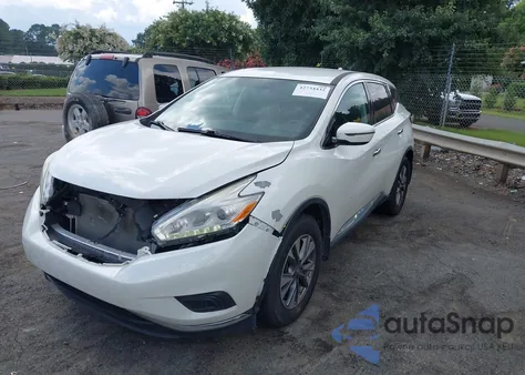2017 Nissan Murano S z USA, uszkodzony, nr VIN 5N1AZ2MH5HN162299